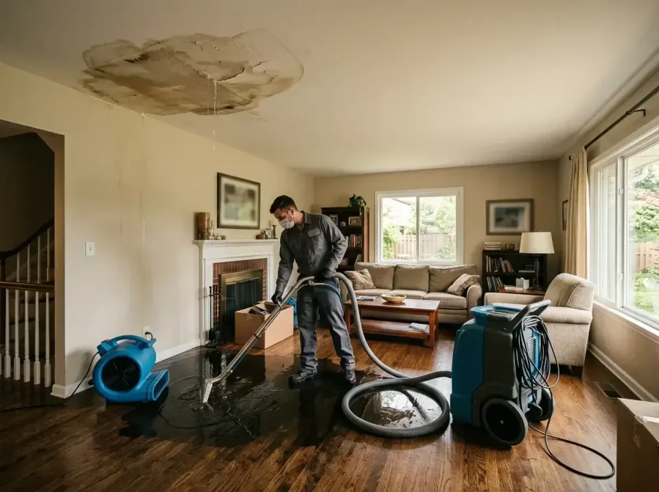 attic-pipe-burst-ceiling-drip-008 — frequently asked questions, Water Damage Restoration & Carpet Care in Triana, AL